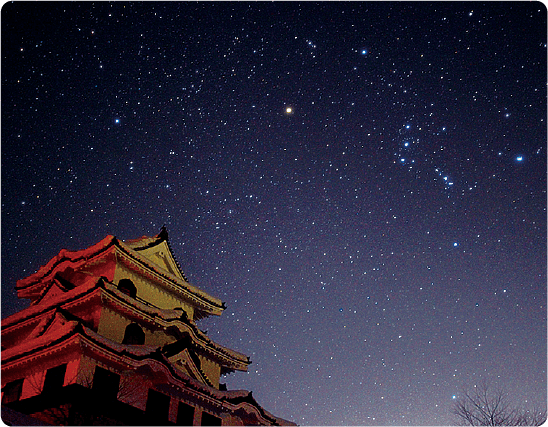 Star-filled sky
